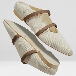 Vivaia Elle Pointed-Toe Mules Size EU 40 US 9